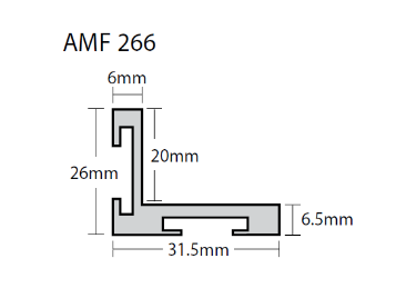 AMF 266 matwell frame